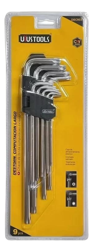 Juego De Llaves Estrellas Torx 9 Piezas Uyustools Toolstock