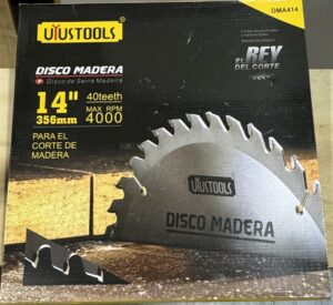 DISCO MADERA 14 X 40T DMA414