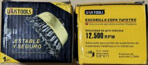 ESCOBILLA COPA 3 TWISTED 5/8¨ EBC103-P