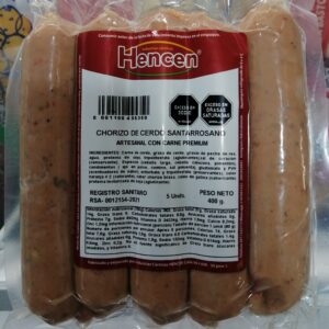 CHORIZOS SANTARROSANO HENCEN X 5 UNIDADES