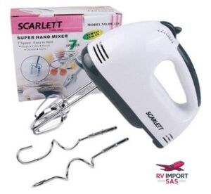 Batidora De Inmersión Scarlett He-133 Blanca 260w