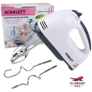 Batidora De Inmersión Scarlett He-133 Blanca 260w