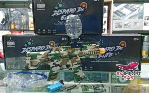 Pistola Hidrogel Lanza Orbis Arma Automatica Ak47