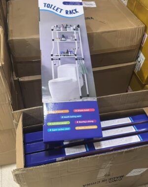 Organizador De Baño Estante De 3 Niveles Mueble Toilet Rack