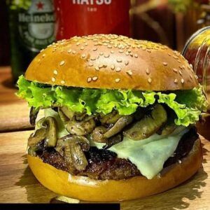 Hamburguesa Champiñones