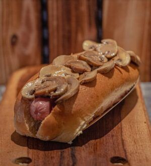 Perro Champiñones